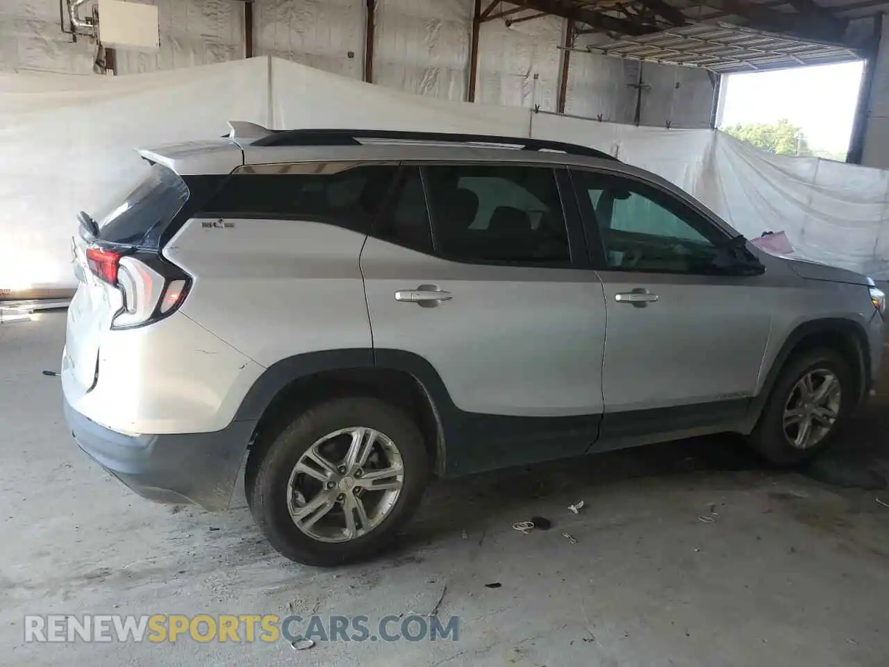 3 Photograph of a damaged car 3GKALTEV9ML312106 GMC TERRAIN 2021
