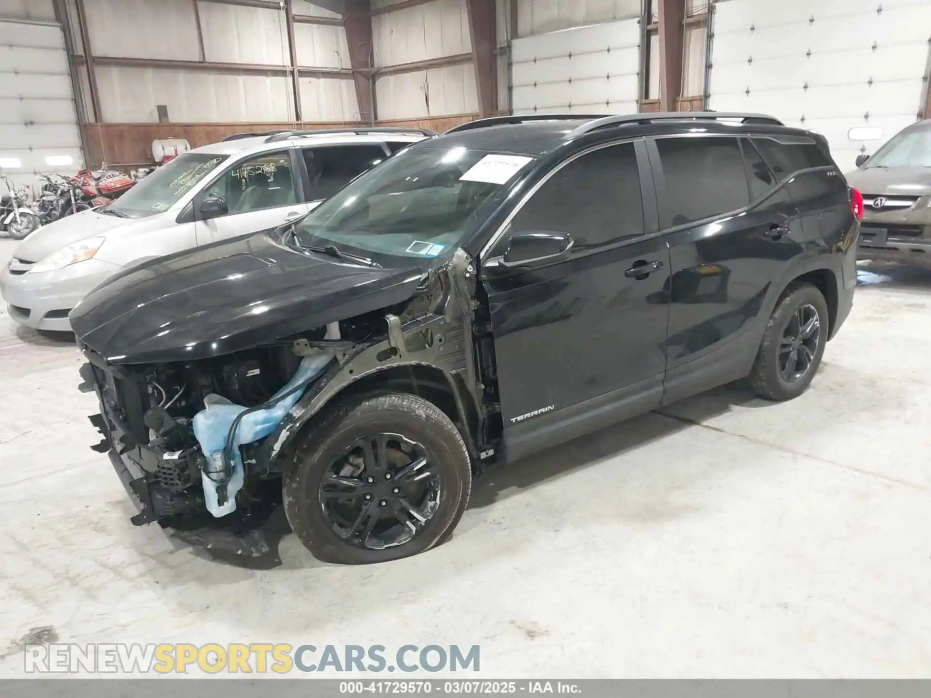 2 Photograph of a damaged car 3GKALTEV9ML317855 GMC TERRAIN 2021
