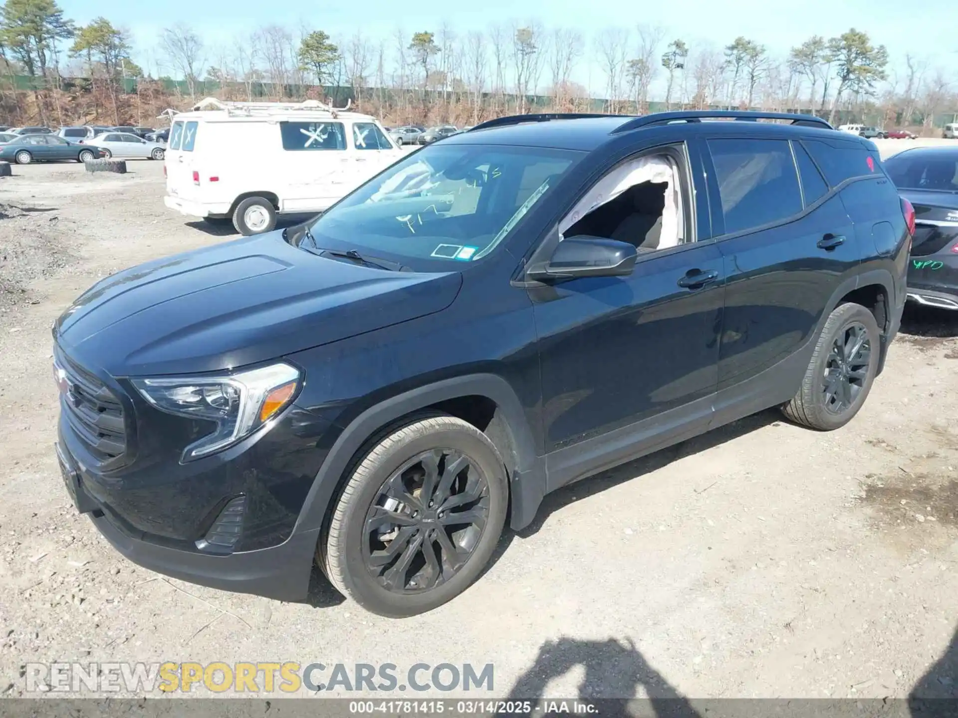 2 Photograph of a damaged car 3GKALTEV9ML322053 GMC TERRAIN 2021