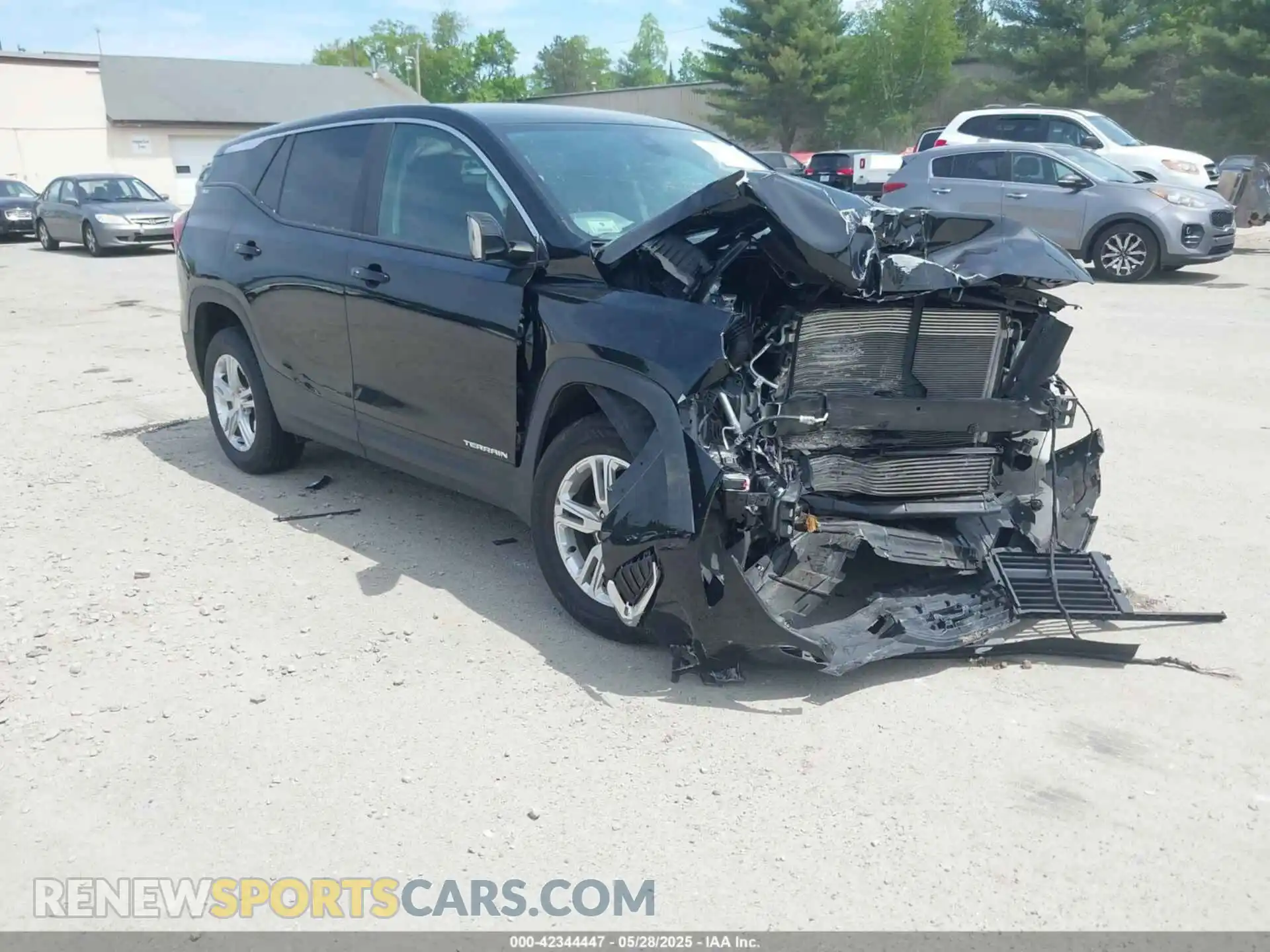 1 Фотография поврежденного автомобиля 3GKALTEV9ML322182 GMC TERRAIN 2021
