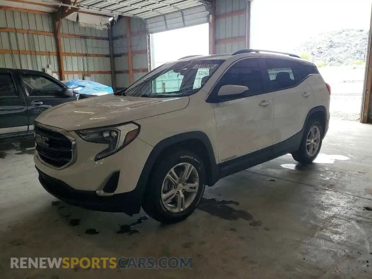 1 Photograph of a damaged car 3GKALTEV9ML380941 GMC TERRAIN 2021