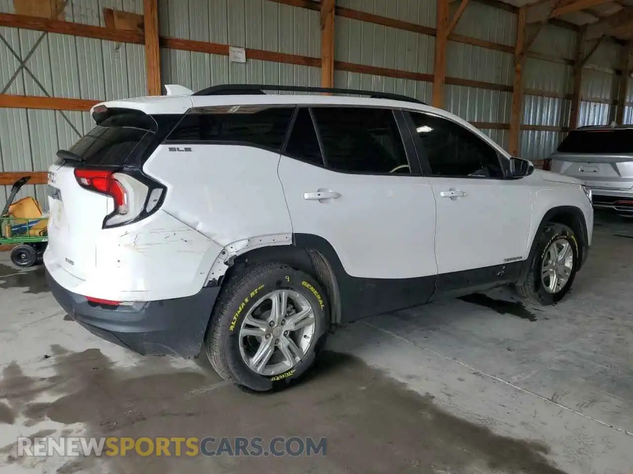 3 Photograph of a damaged car 3GKALTEV9ML380941 GMC TERRAIN 2021