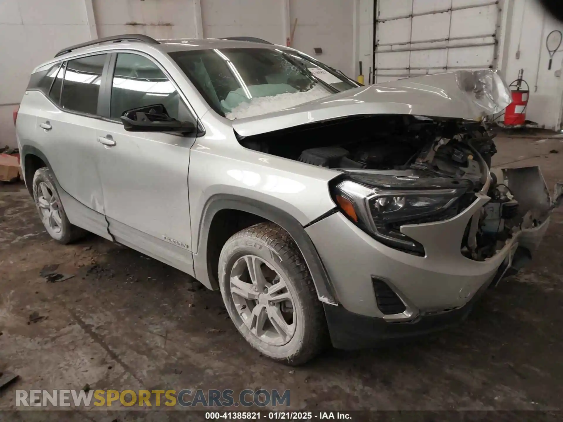 1 Photograph of a damaged car 3GKALTEV9ML401898 GMC TERRAIN 2021