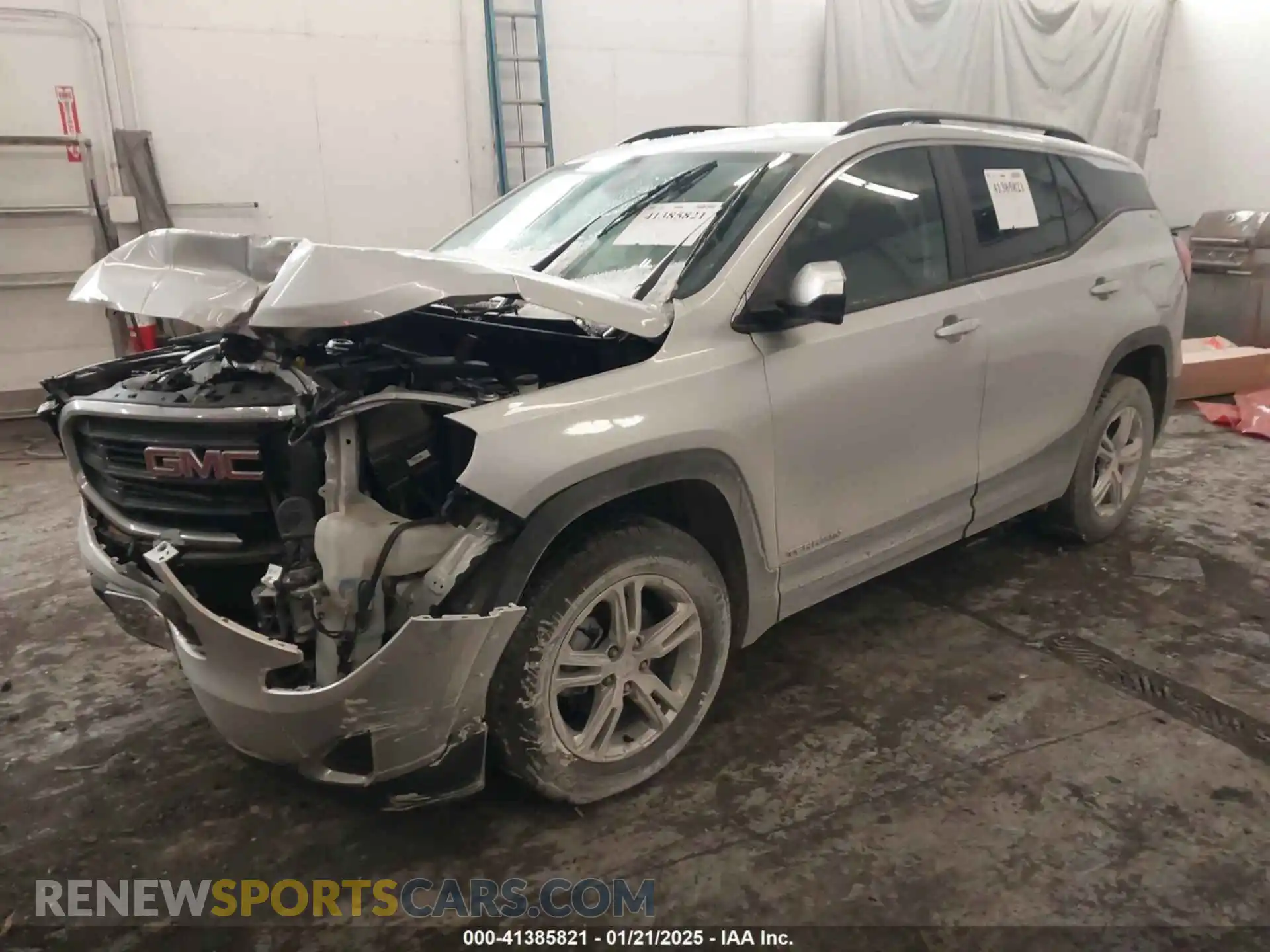 2 Photograph of a damaged car 3GKALTEV9ML401898 GMC TERRAIN 2021