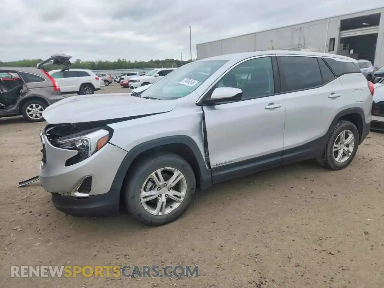 1 Photograph of a damaged car 3GKALTEV9ML402467 GMC TERRAIN 2021