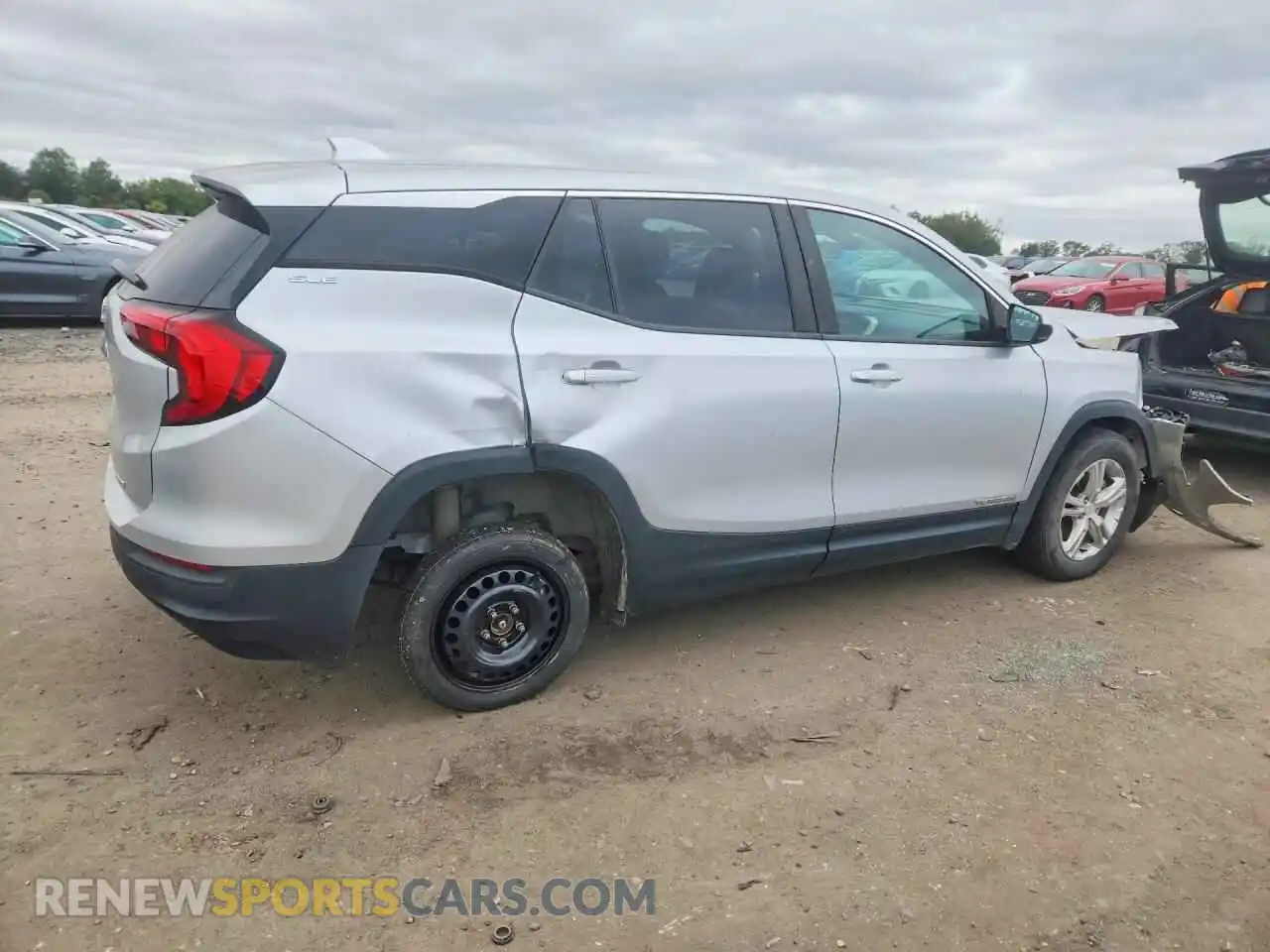 3 Photograph of a damaged car 3GKALTEV9ML402467 GMC TERRAIN 2021
