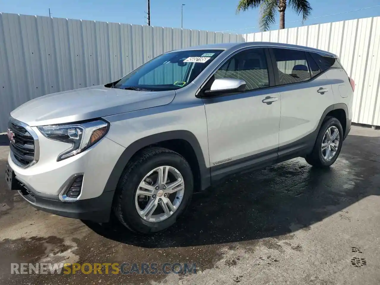 1 Photograph of a damaged car 3GKALTEVXML347348 GMC TERRAIN 2021