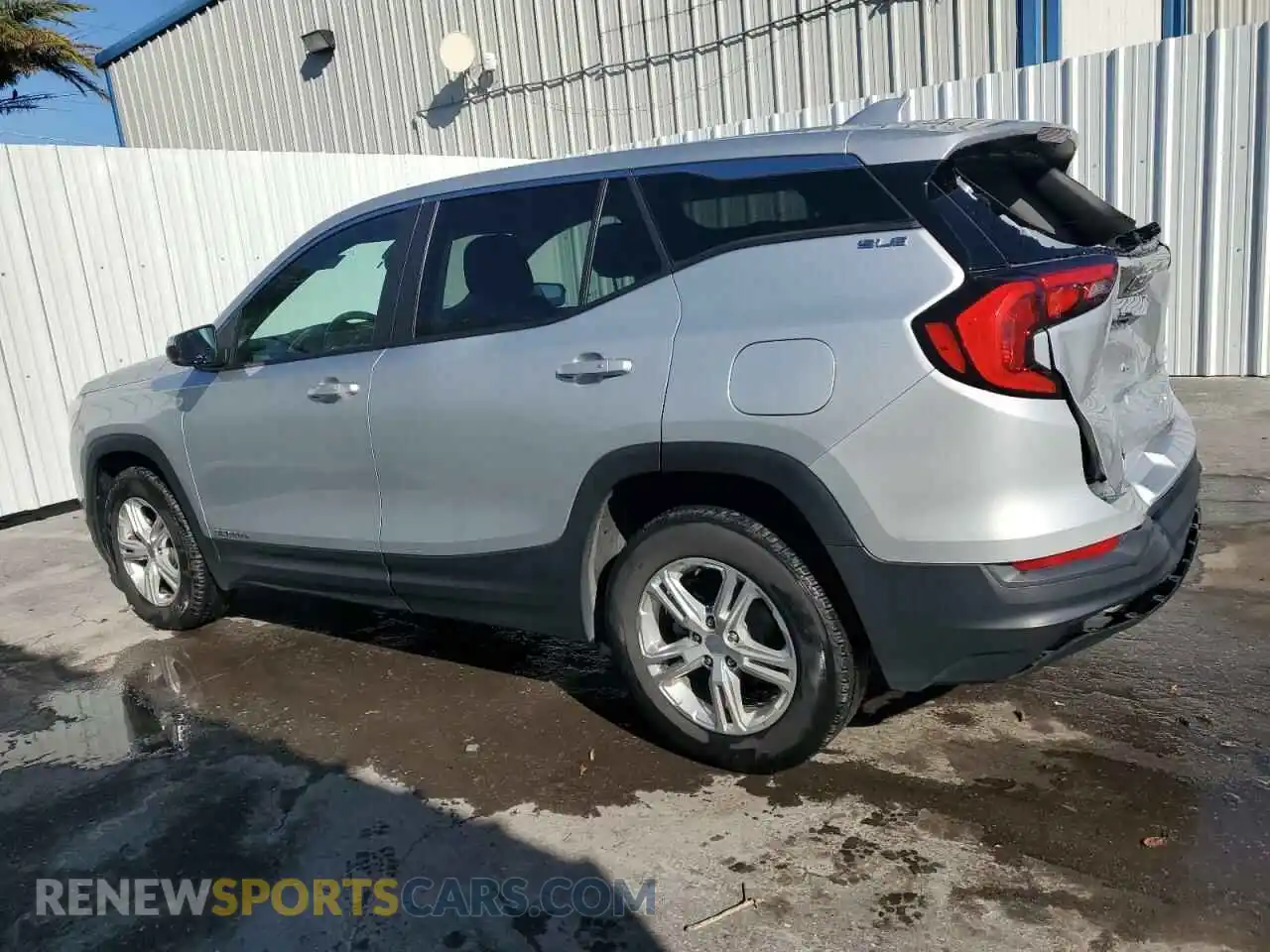 2 Photograph of a damaged car 3GKALTEVXML347348 GMC TERRAIN 2021