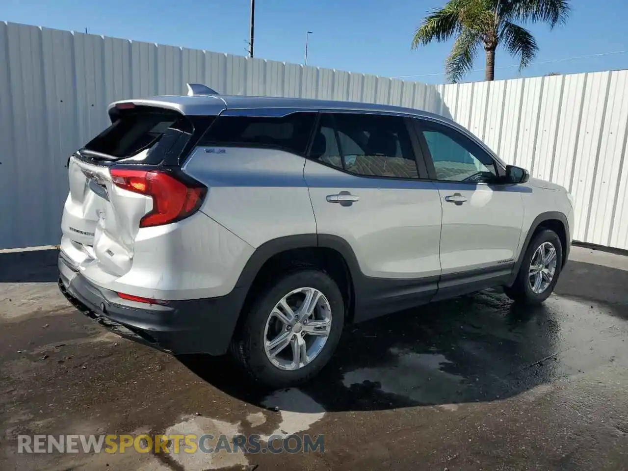 3 Photograph of a damaged car 3GKALTEVXML347348 GMC TERRAIN 2021