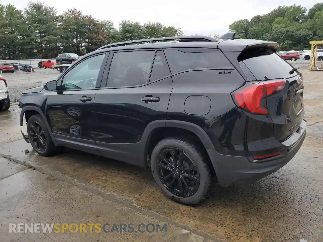 2 Photograph of a damaged car 3GKALTEVXML369947 GMC TERRAIN 2021