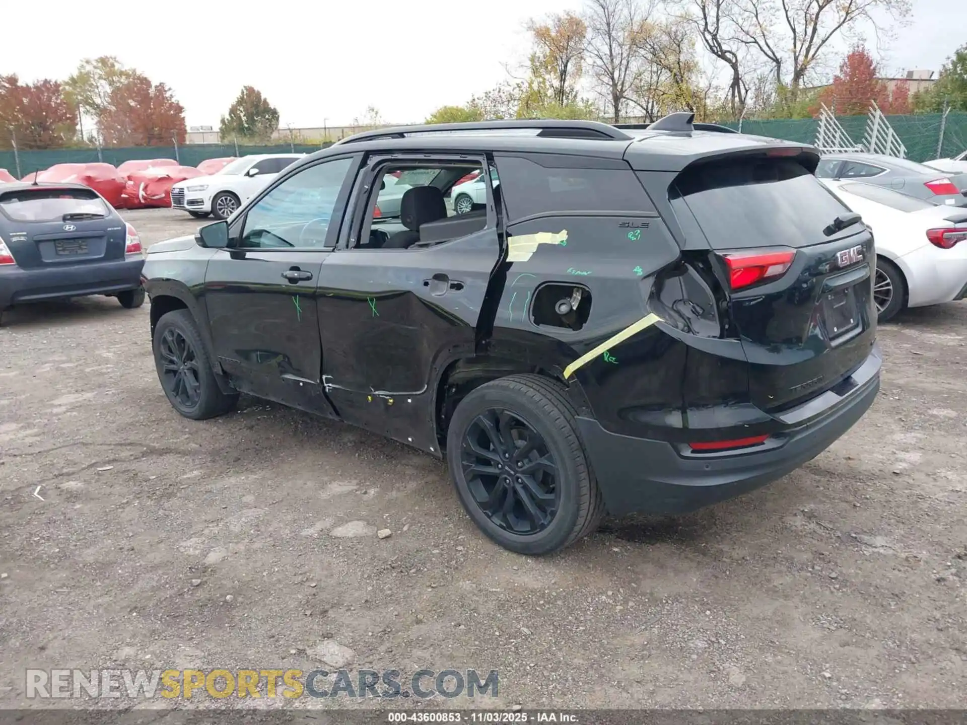 3 Photograph of a damaged car 3GKALTEVXML387753 GMC TERRAIN 2021