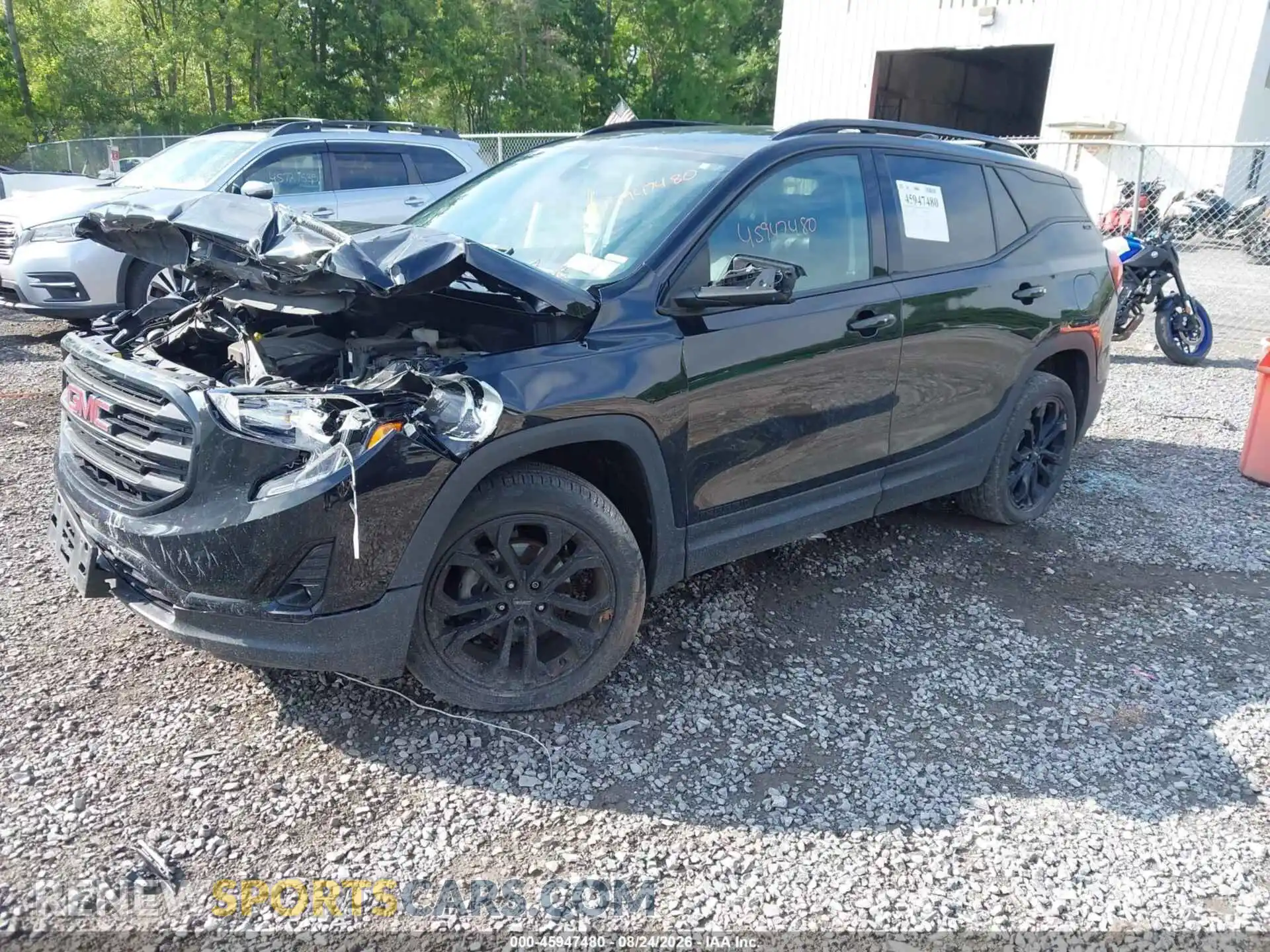 2 Photograph of a damaged car 3GKALVEV0ML381309 GMC TERRAIN 2021