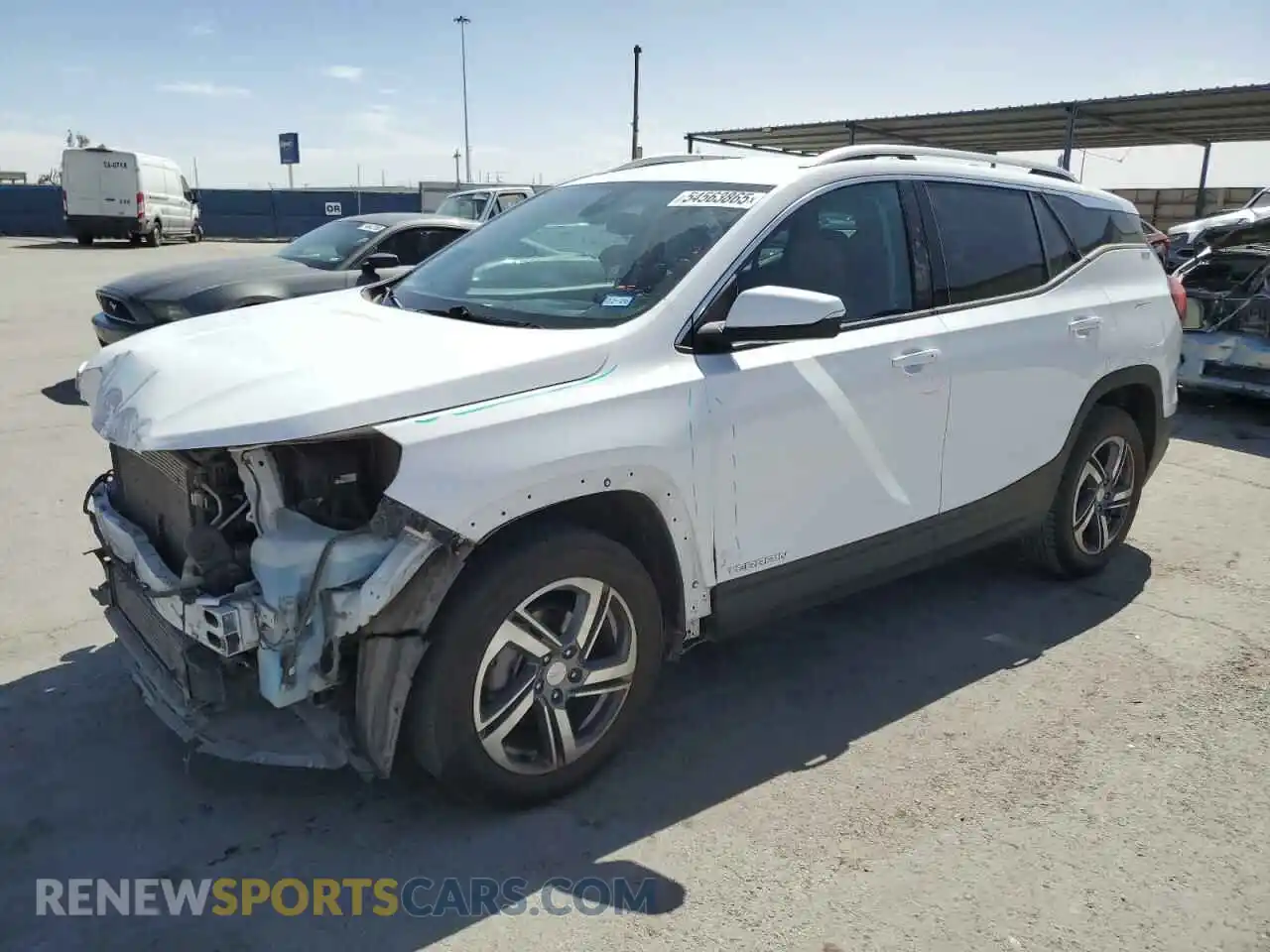 1 Photograph of a damaged car 3GKALVEV1ML309180 GMC TERRAIN 2021