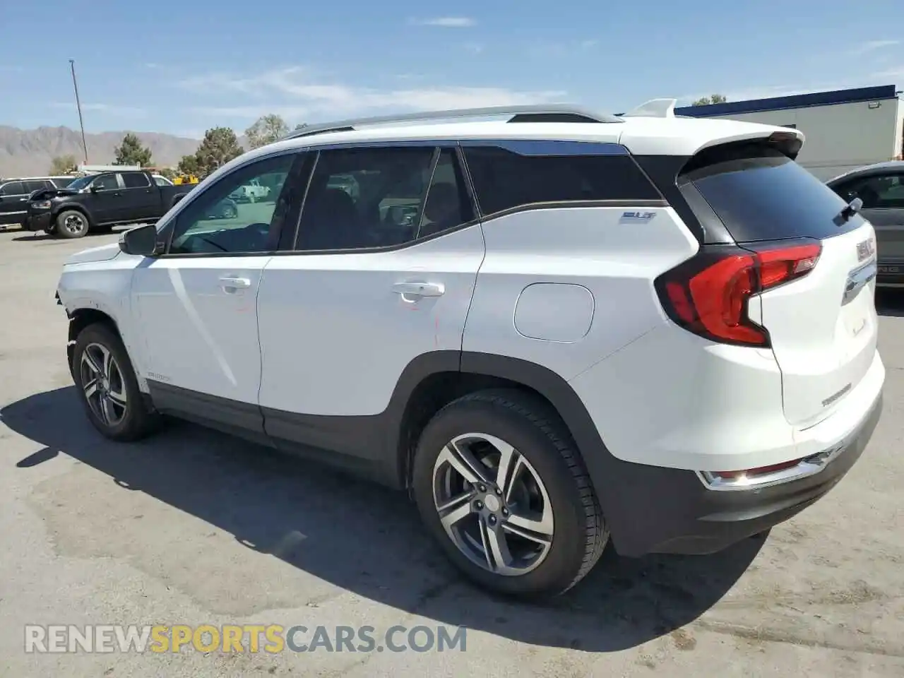 2 Photograph of a damaged car 3GKALVEV1ML309180 GMC TERRAIN 2021