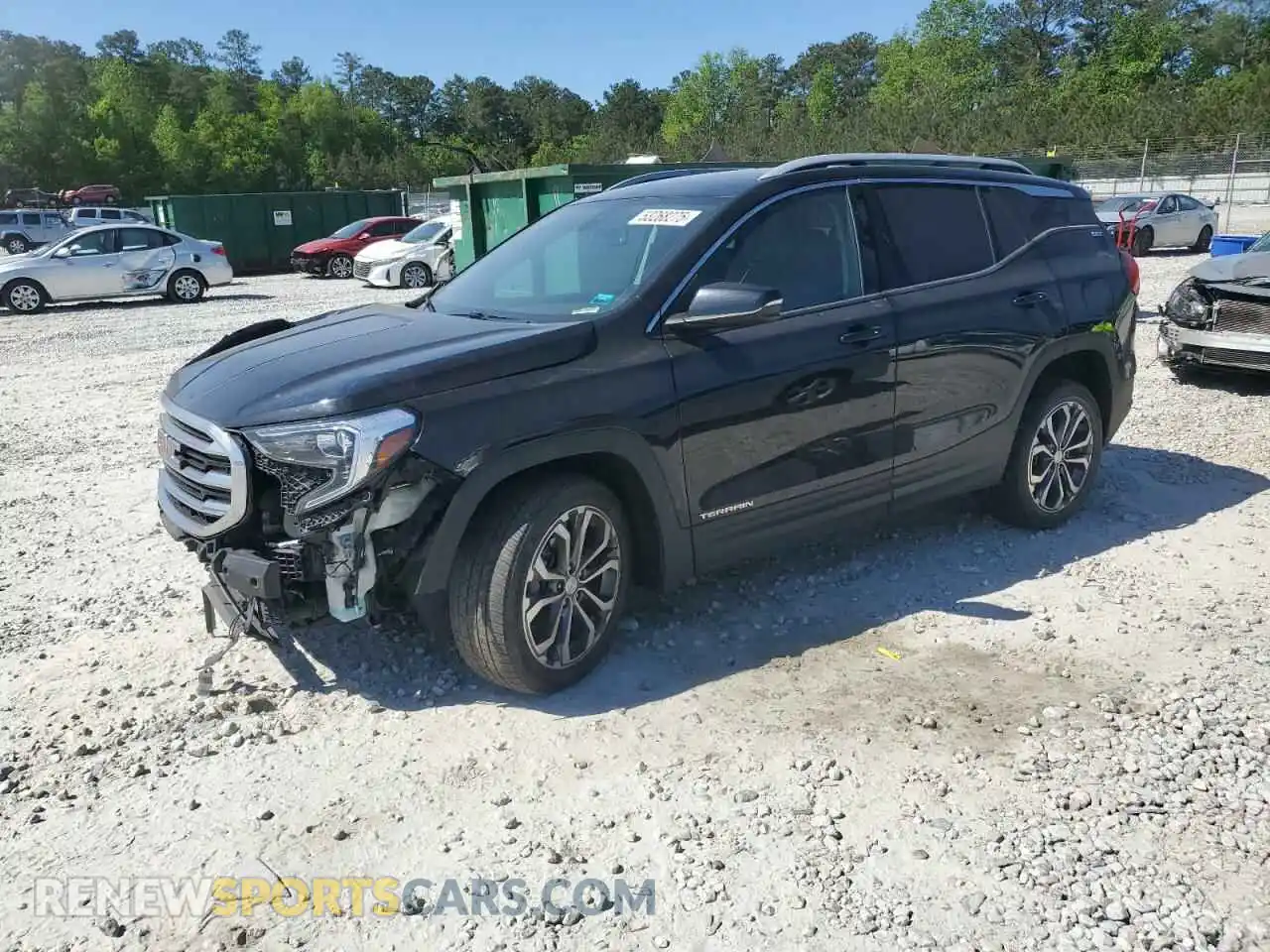 1 Photograph of a damaged car 3GKALVEV1ML311883 GMC TERRAIN 2021