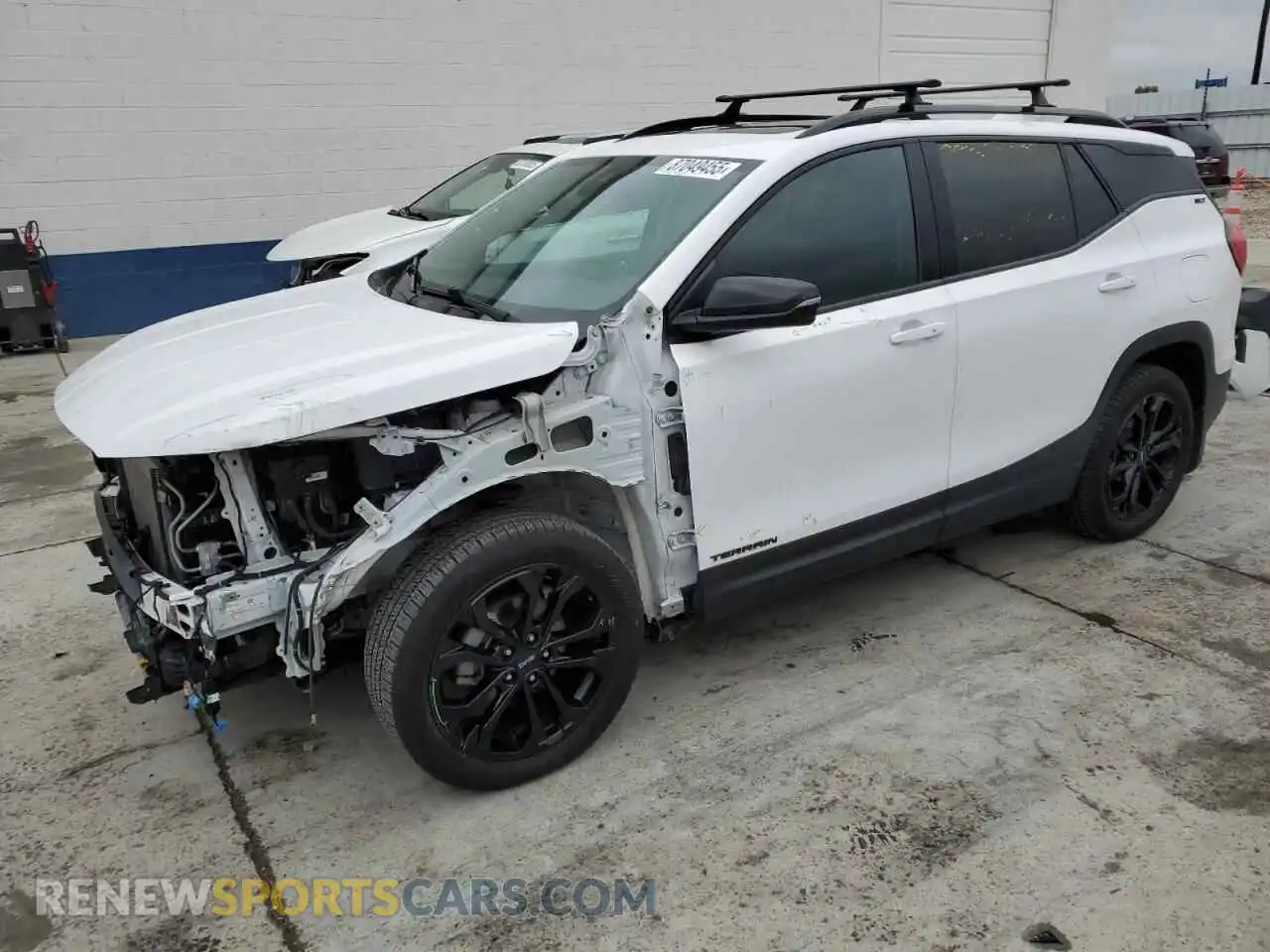 1 Photograph of a damaged car 3GKALVEV1ML340624 GMC TERRAIN 2021