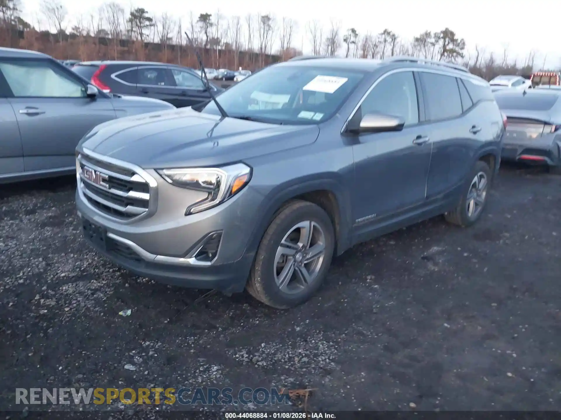 2 Photograph of a damaged car 3GKALVEV1ML352028 GMC TERRAIN 2021
