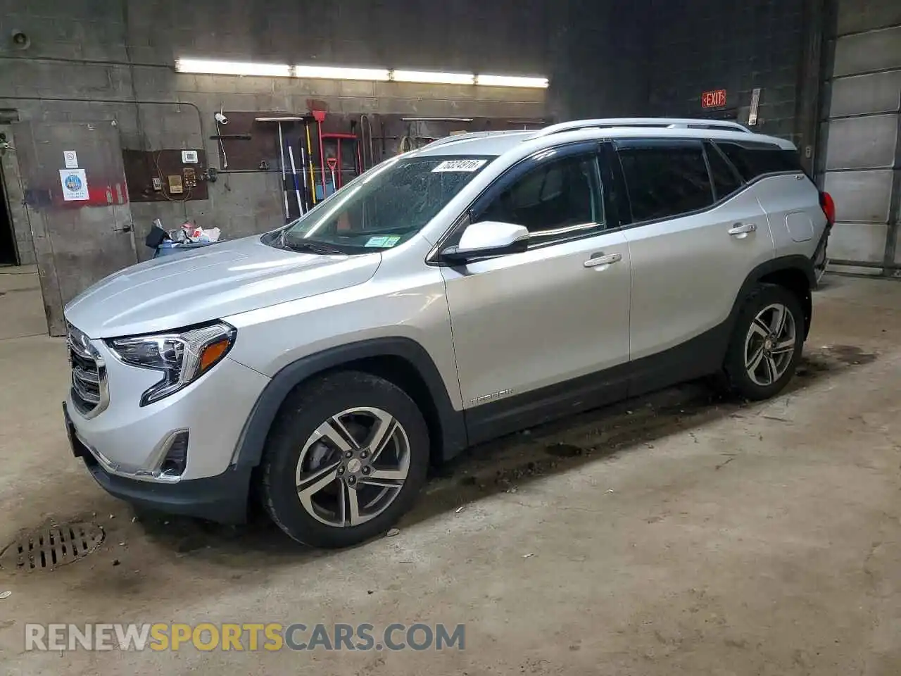 1 Photograph of a damaged car 3GKALVEV1ML381741 GMC TERRAIN 2021