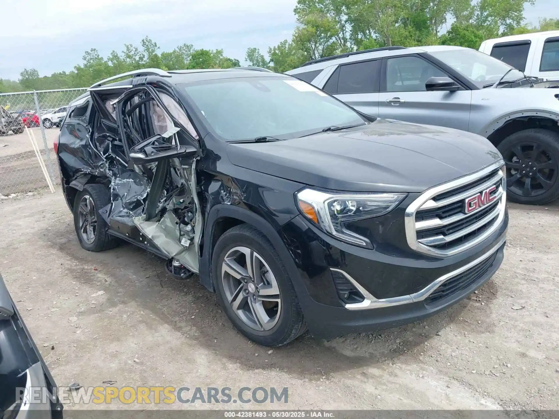 1 Photograph of a damaged car 3GKALVEV1ML393601 GMC TERRAIN 2021