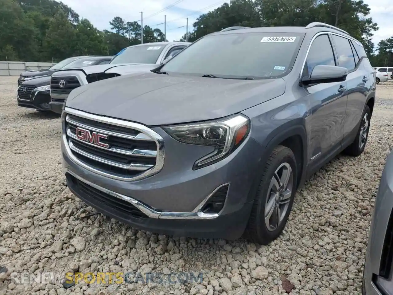 1 Photograph of a damaged car 3GKALVEV2ML304067 GMC TERRAIN 2021