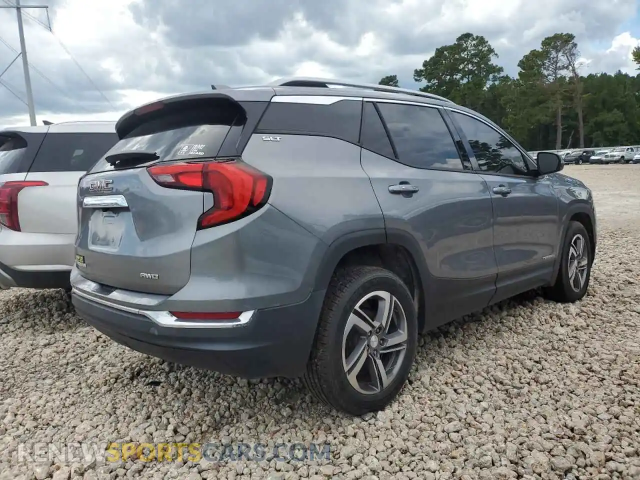 3 Photograph of a damaged car 3GKALVEV2ML304067 GMC TERRAIN 2021