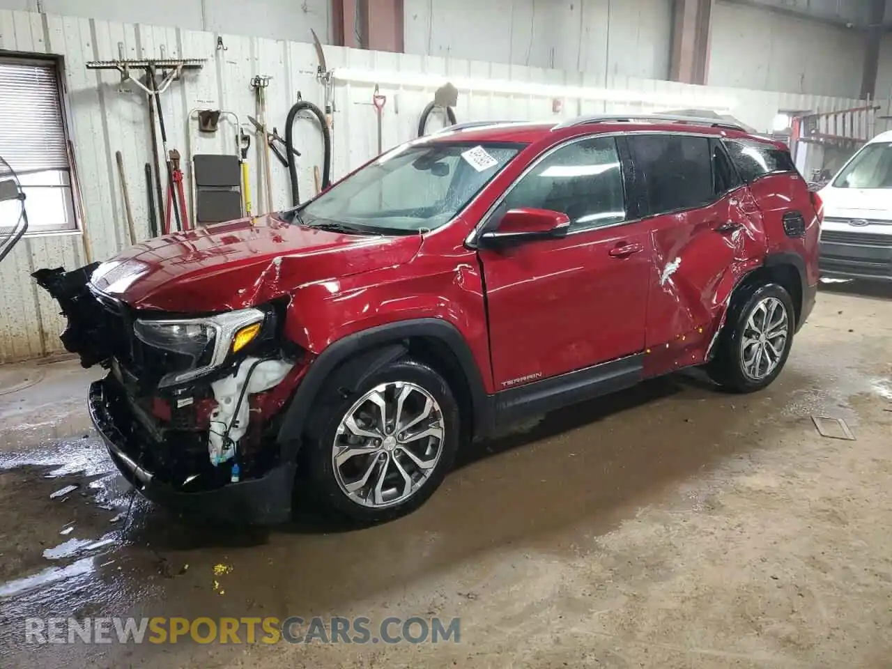 1 Photograph of a damaged car 3GKALVEV2ML311407 GMC TERRAIN 2021