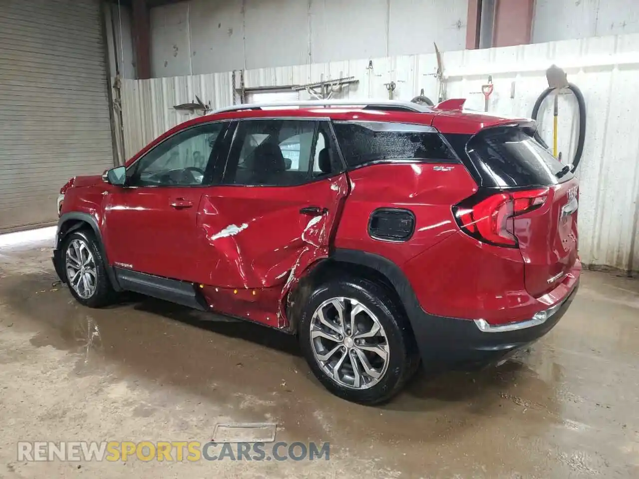 2 Photograph of a damaged car 3GKALVEV2ML311407 GMC TERRAIN 2021