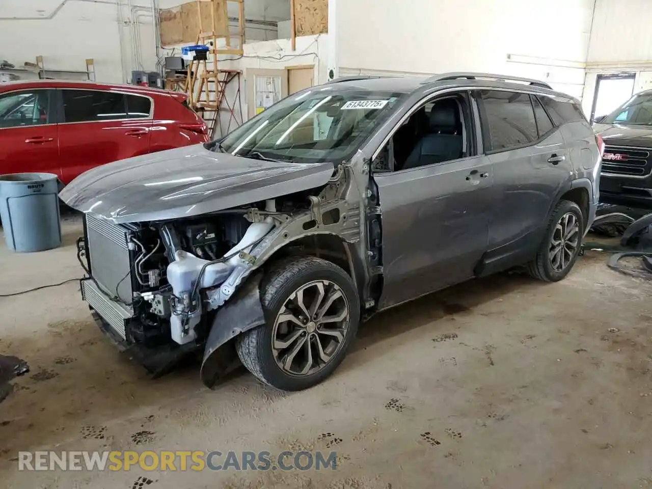 1 Photograph of a damaged car 3GKALVEV2ML316087 GMC TERRAIN 2021