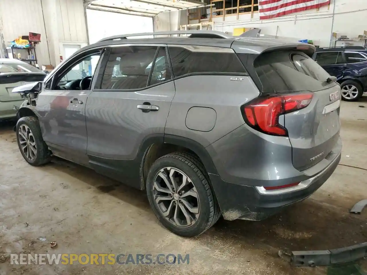 2 Photograph of a damaged car 3GKALVEV2ML316087 GMC TERRAIN 2021