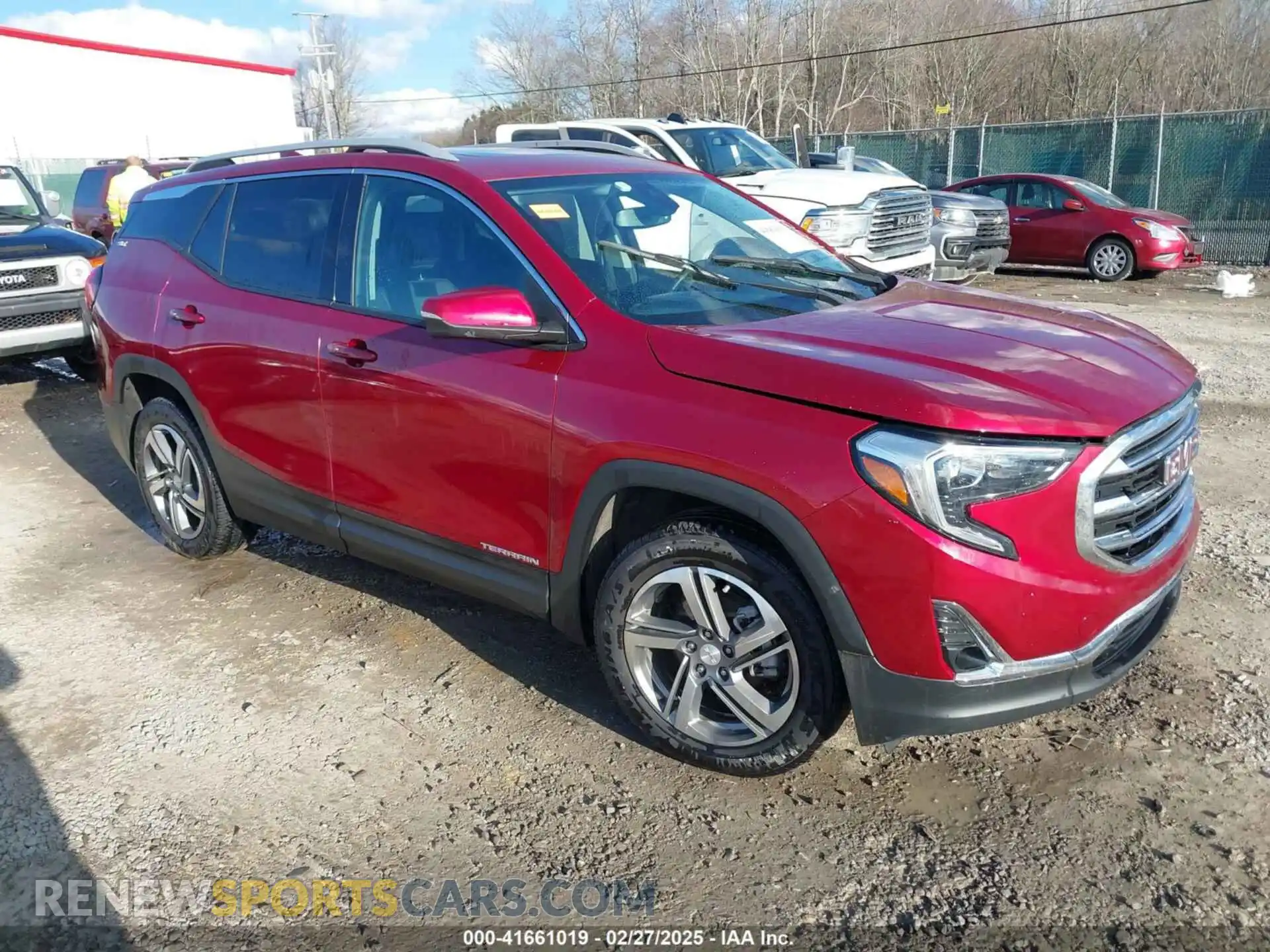 1 Photograph of a damaged car 3GKALVEV2ML322987 GMC TERRAIN 2021