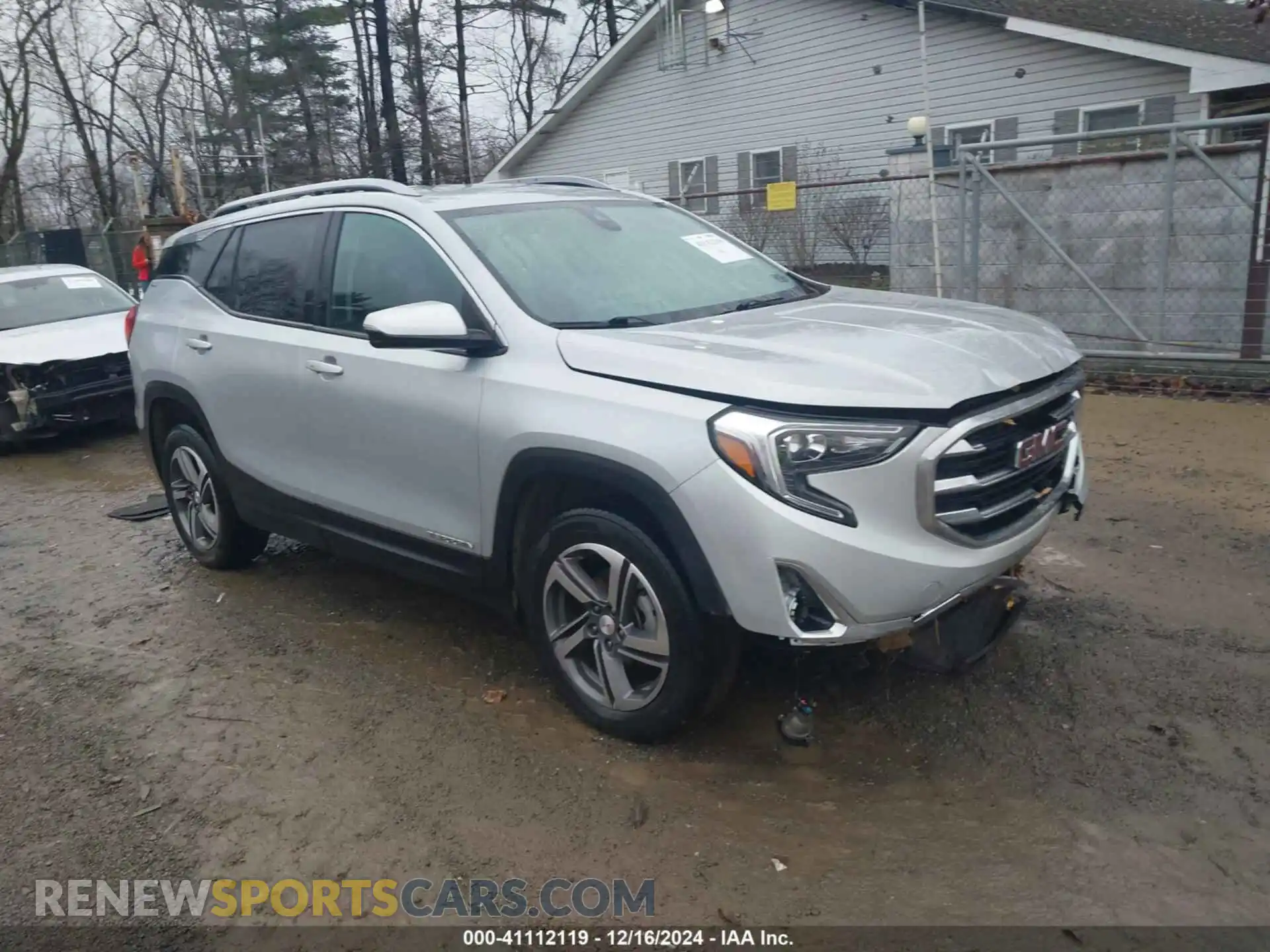 1 Photograph of a damaged car 3GKALVEV2ML332953 GMC TERRAIN 2021