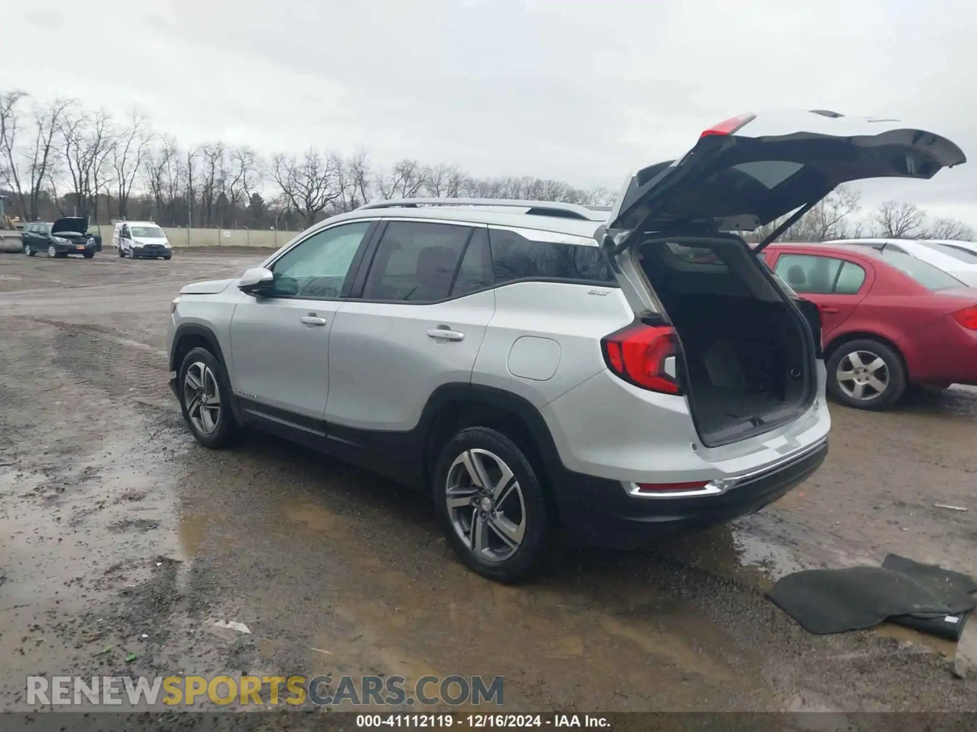 3 Photograph of a damaged car 3GKALVEV2ML332953 GMC TERRAIN 2021
