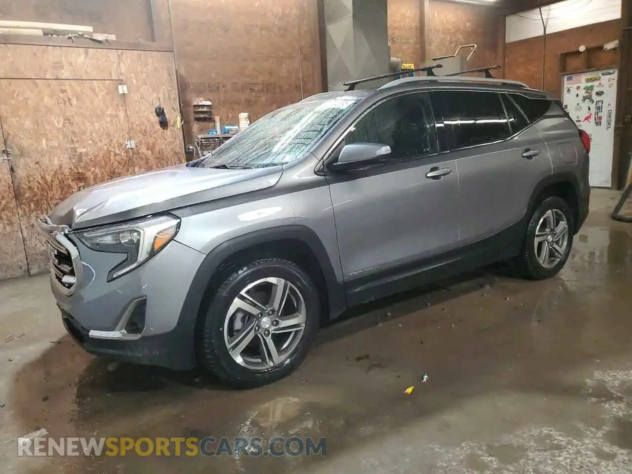 1 Photograph of a damaged car 3GKALVEV2ML345721 GMC TERRAIN 2021