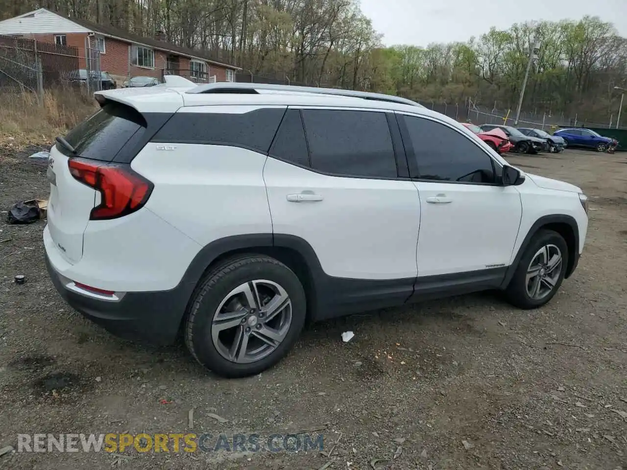 3 Photograph of a damaged car 3GKALVEV3ML305258 GMC TERRAIN 2021