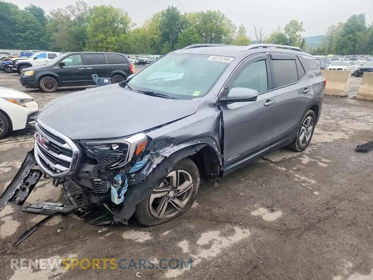 1 Фотография поврежденного автомобиля 3GKALVEV3ML309701 GMC TERRAIN 2021