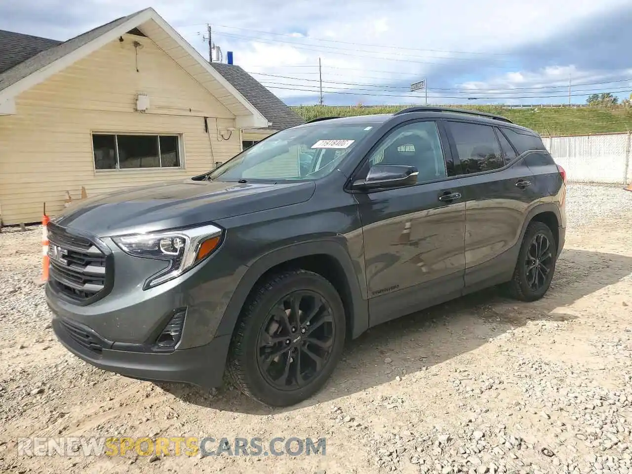 1 Photograph of a damaged car 3GKALVEV3ML344268 GMC TERRAIN 2021