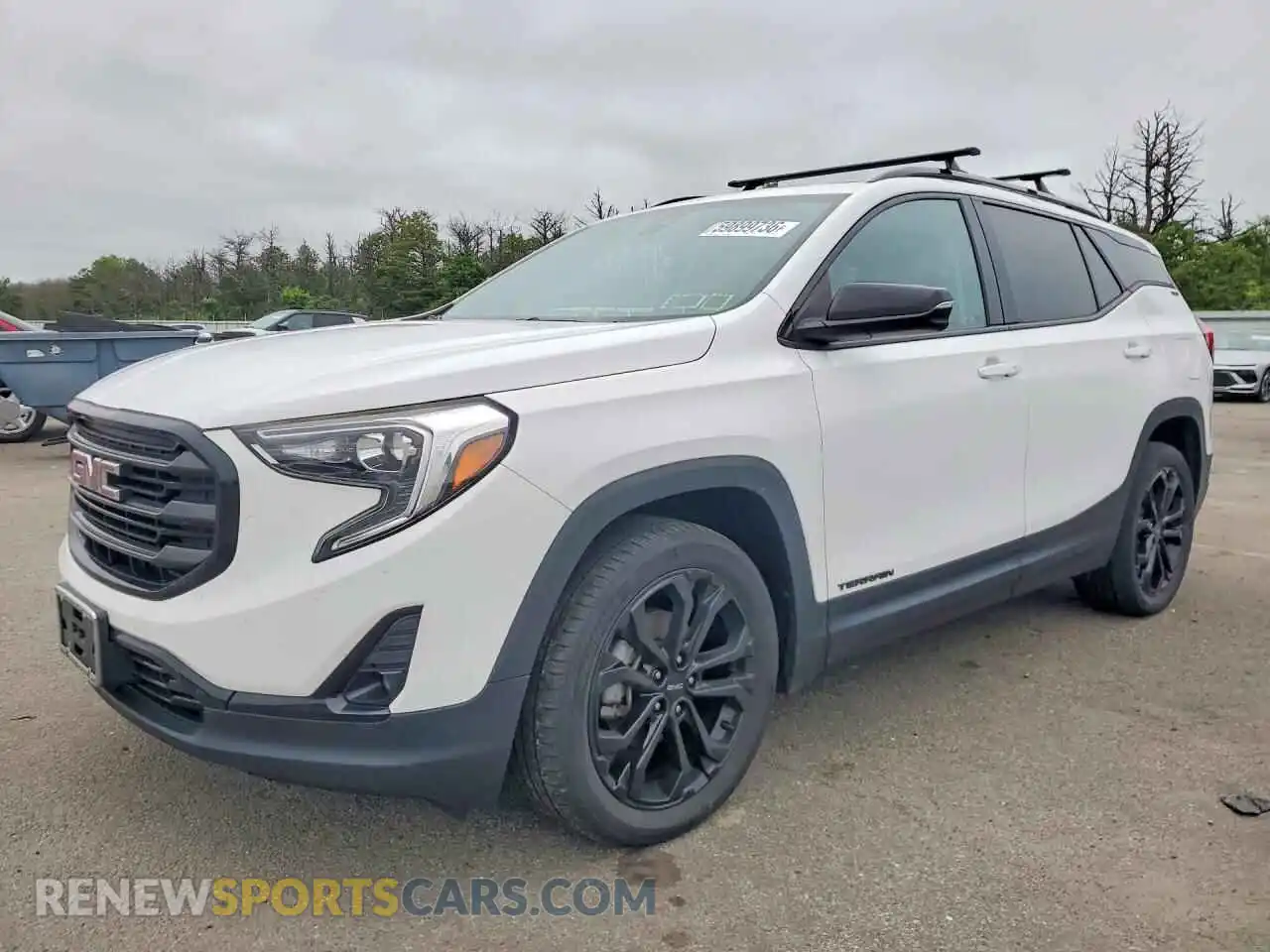 1 Photograph of a damaged car 3GKALVEV3ML394703 GMC TERRAIN 2021