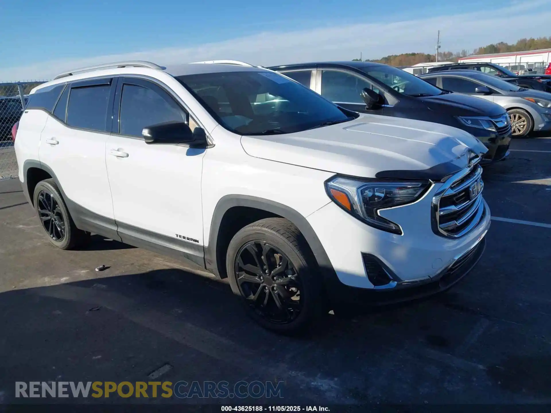 1 Photograph of a damaged car 3GKALVEV4ML305964 GMC TERRAIN 2021