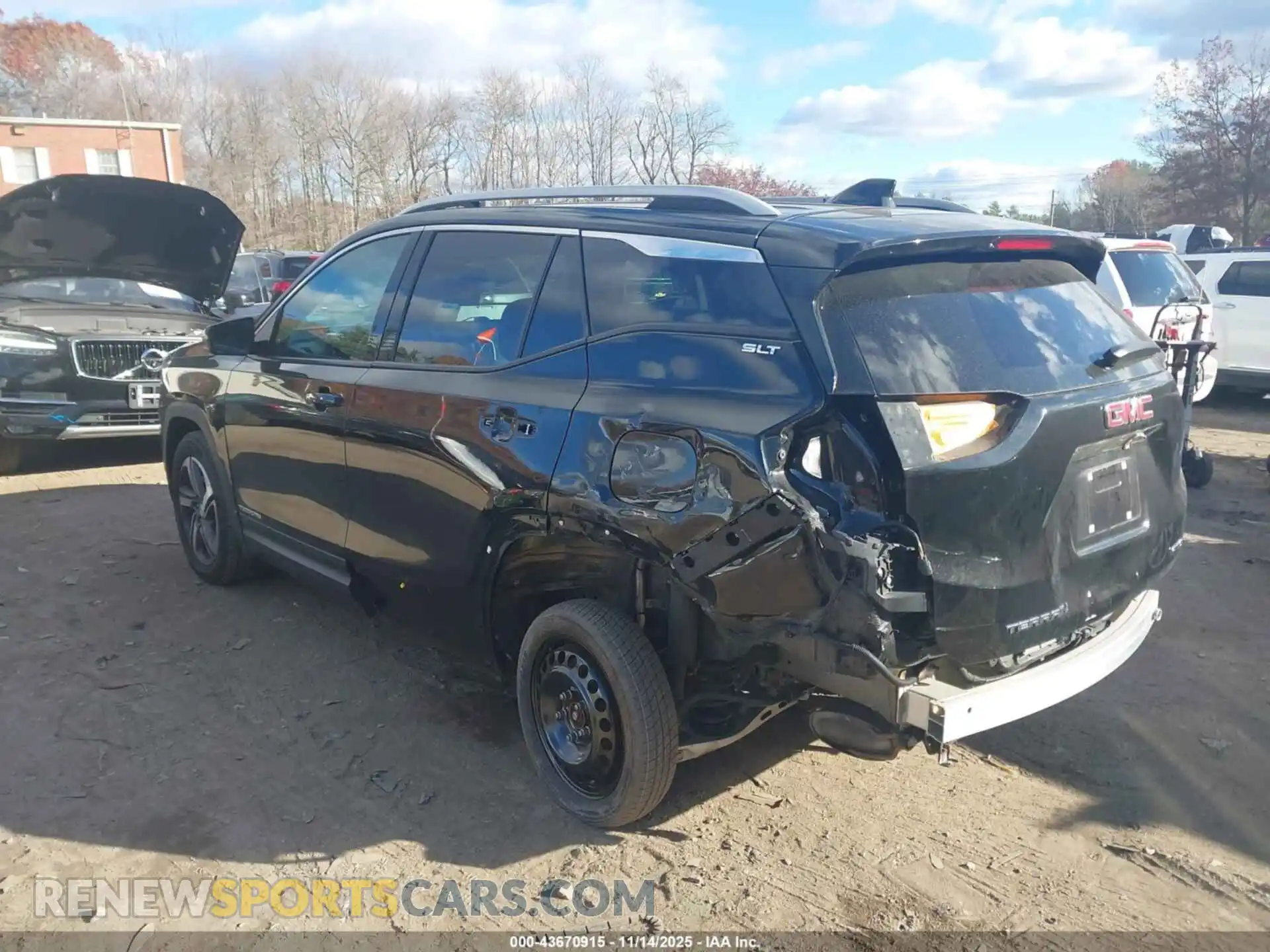 3 Photograph of a damaged car 3GKALVEV4ML343369 GMC TERRAIN 2021