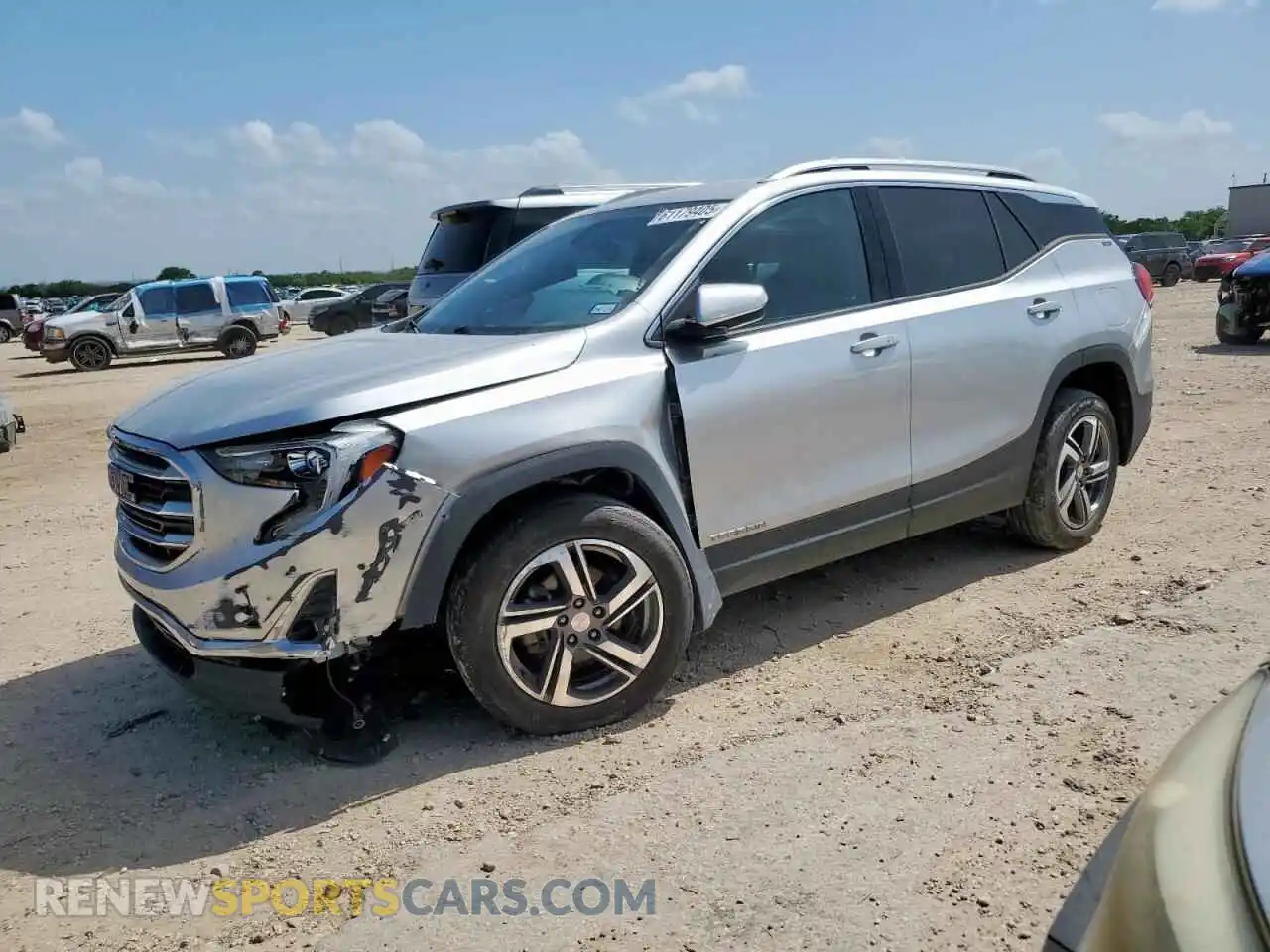 1 Photograph of a damaged car 3GKALVEV4ML344134 GMC TERRAIN 2021