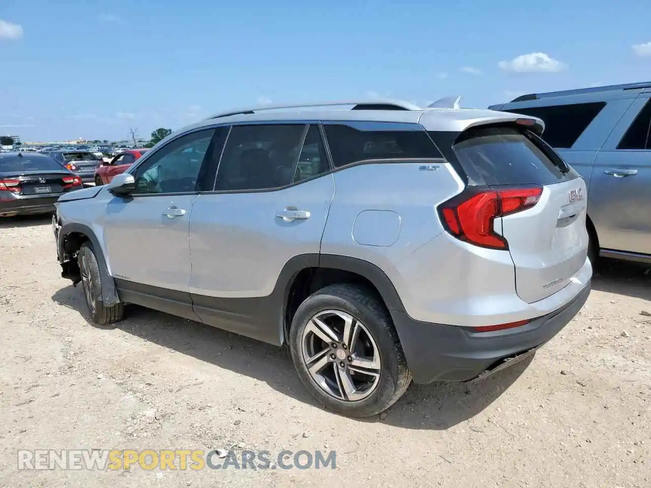 2 Photograph of a damaged car 3GKALVEV4ML344134 GMC TERRAIN 2021