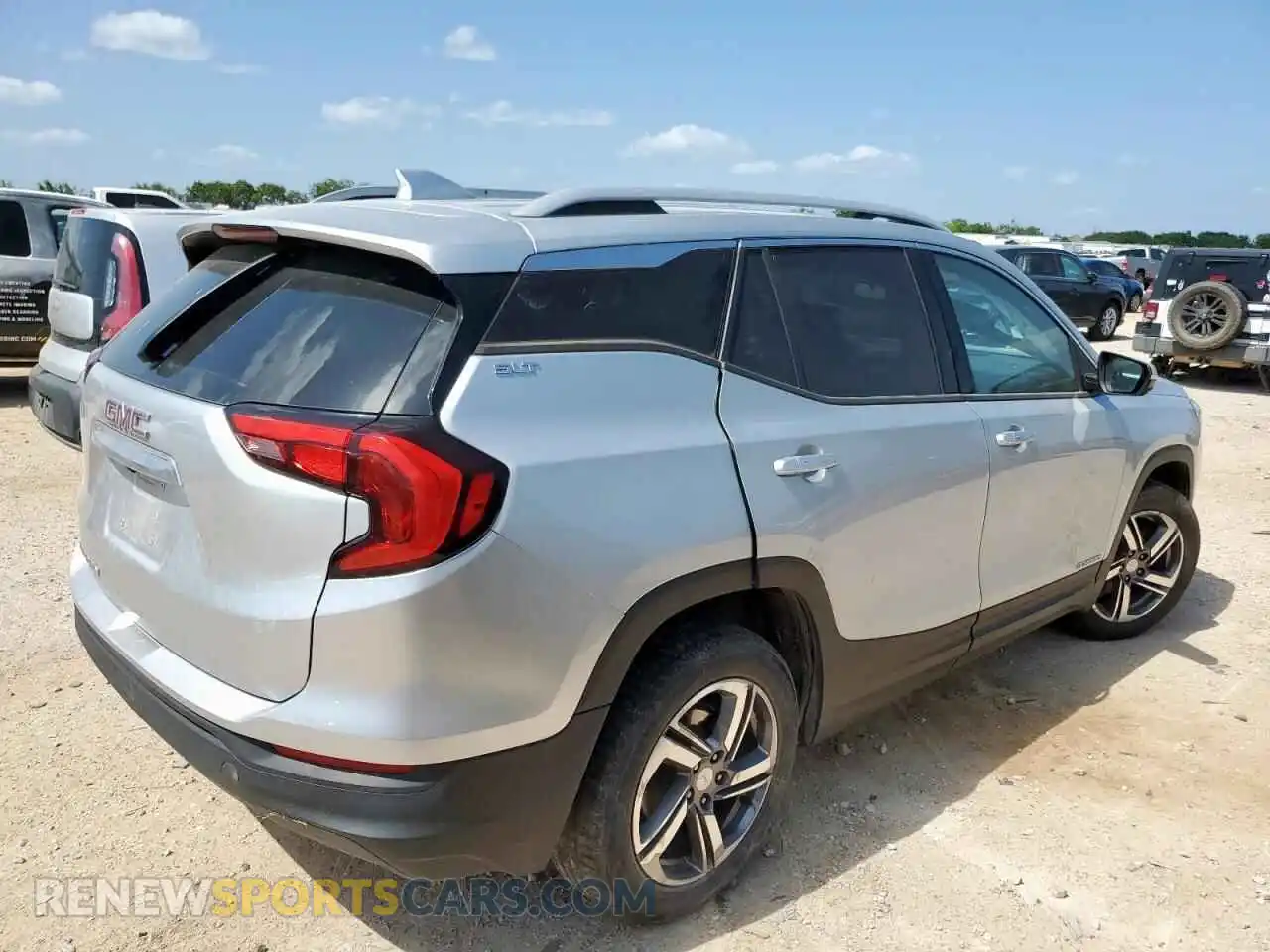 3 Photograph of a damaged car 3GKALVEV4ML344134 GMC TERRAIN 2021