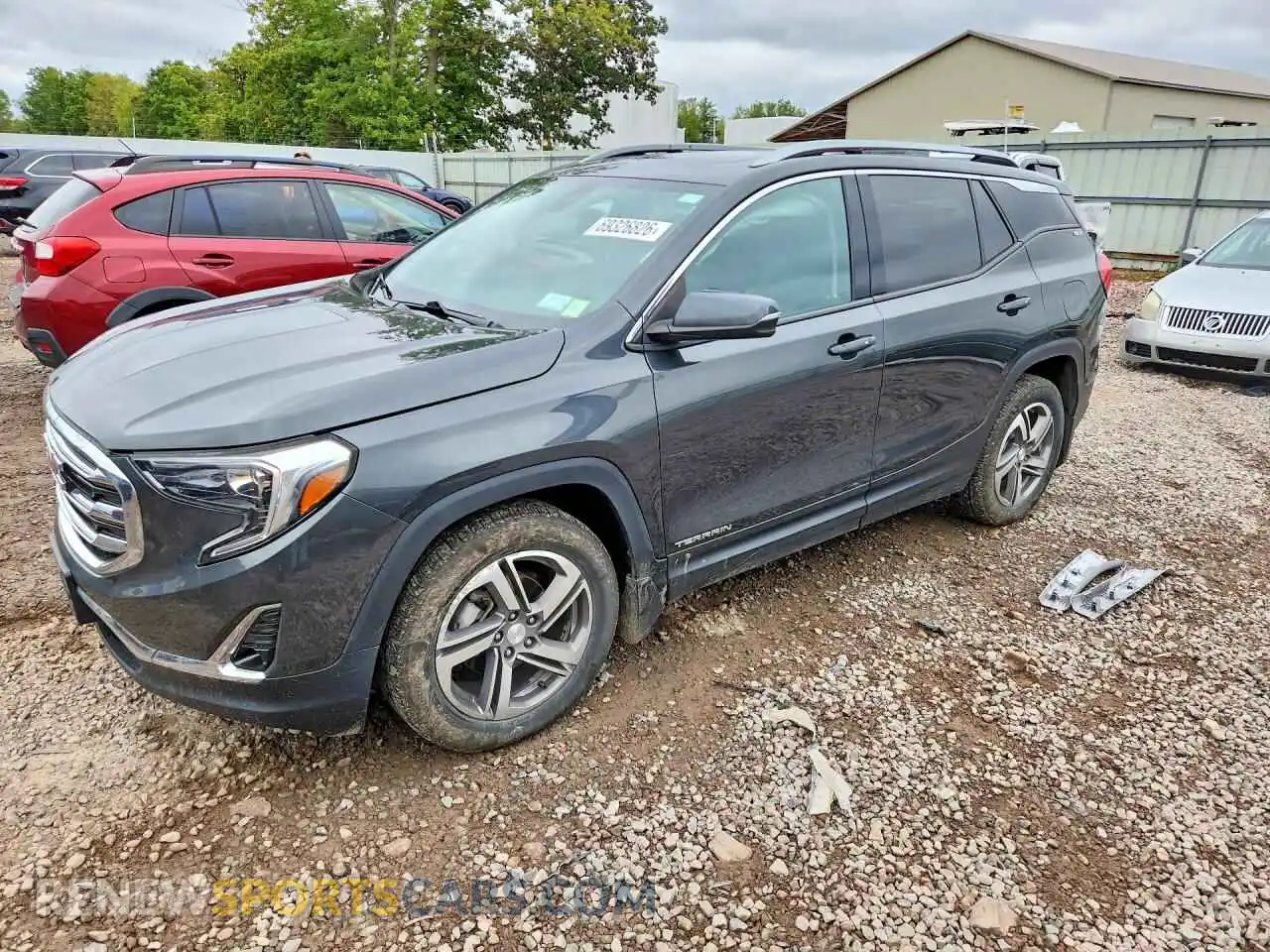 1 Photograph of a damaged car 3GKALVEV4ML362780 GMC TERRAIN 2021
