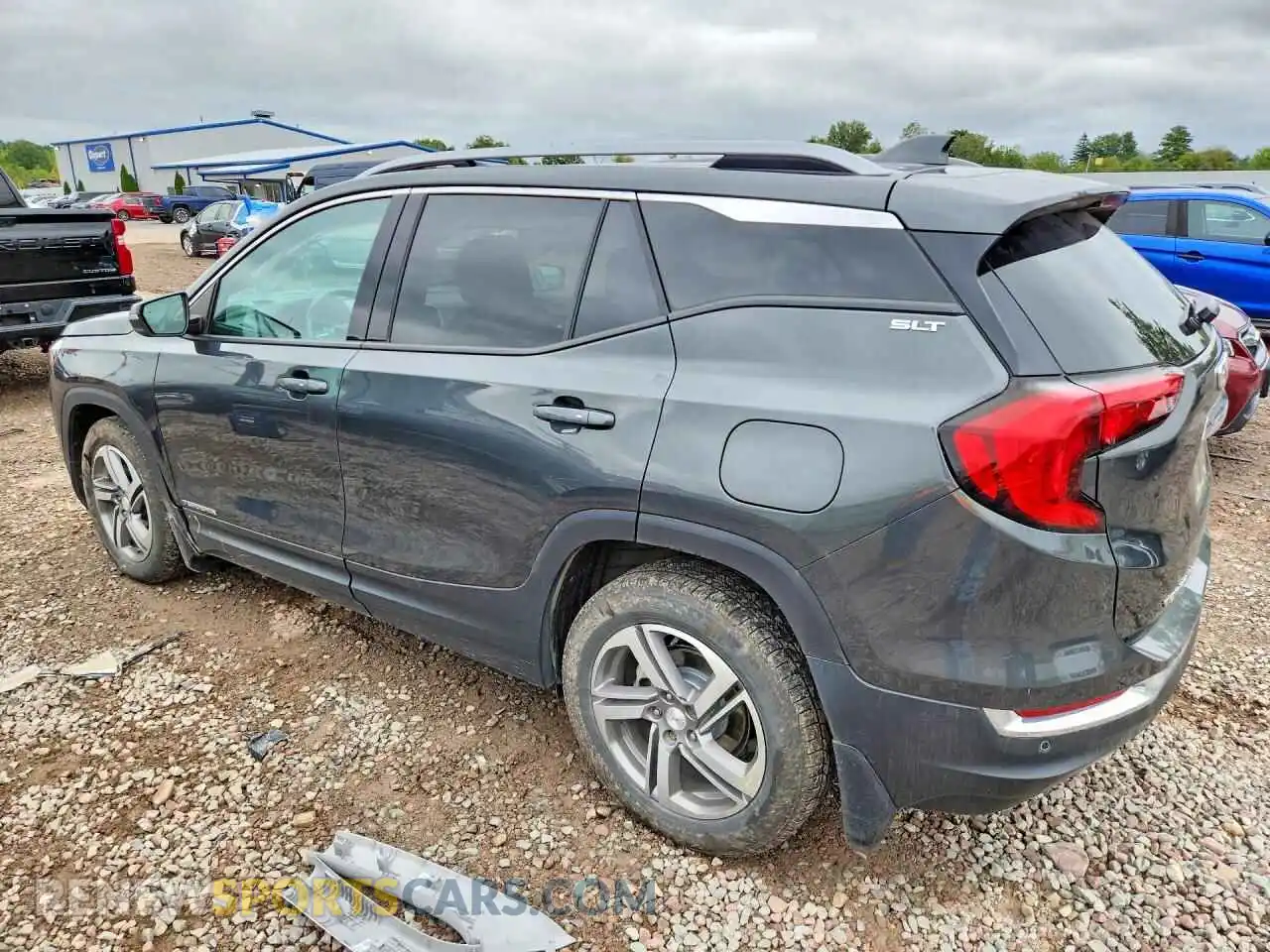 2 Photograph of a damaged car 3GKALVEV4ML362780 GMC TERRAIN 2021