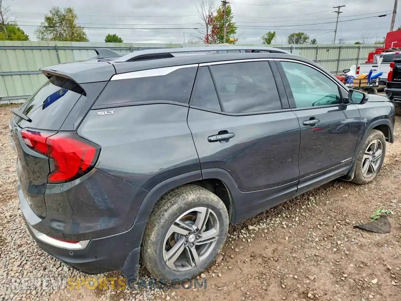 3 Photograph of a damaged car 3GKALVEV4ML362780 GMC TERRAIN 2021