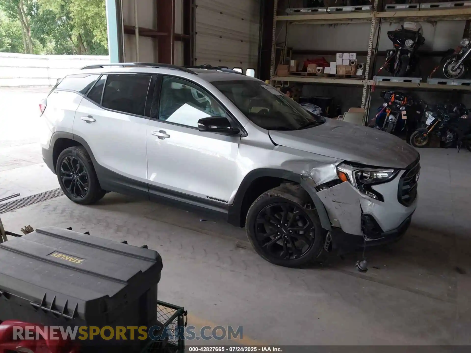 1 Photograph of a damaged car 3GKALVEV5ML348435 GMC TERRAIN 2021