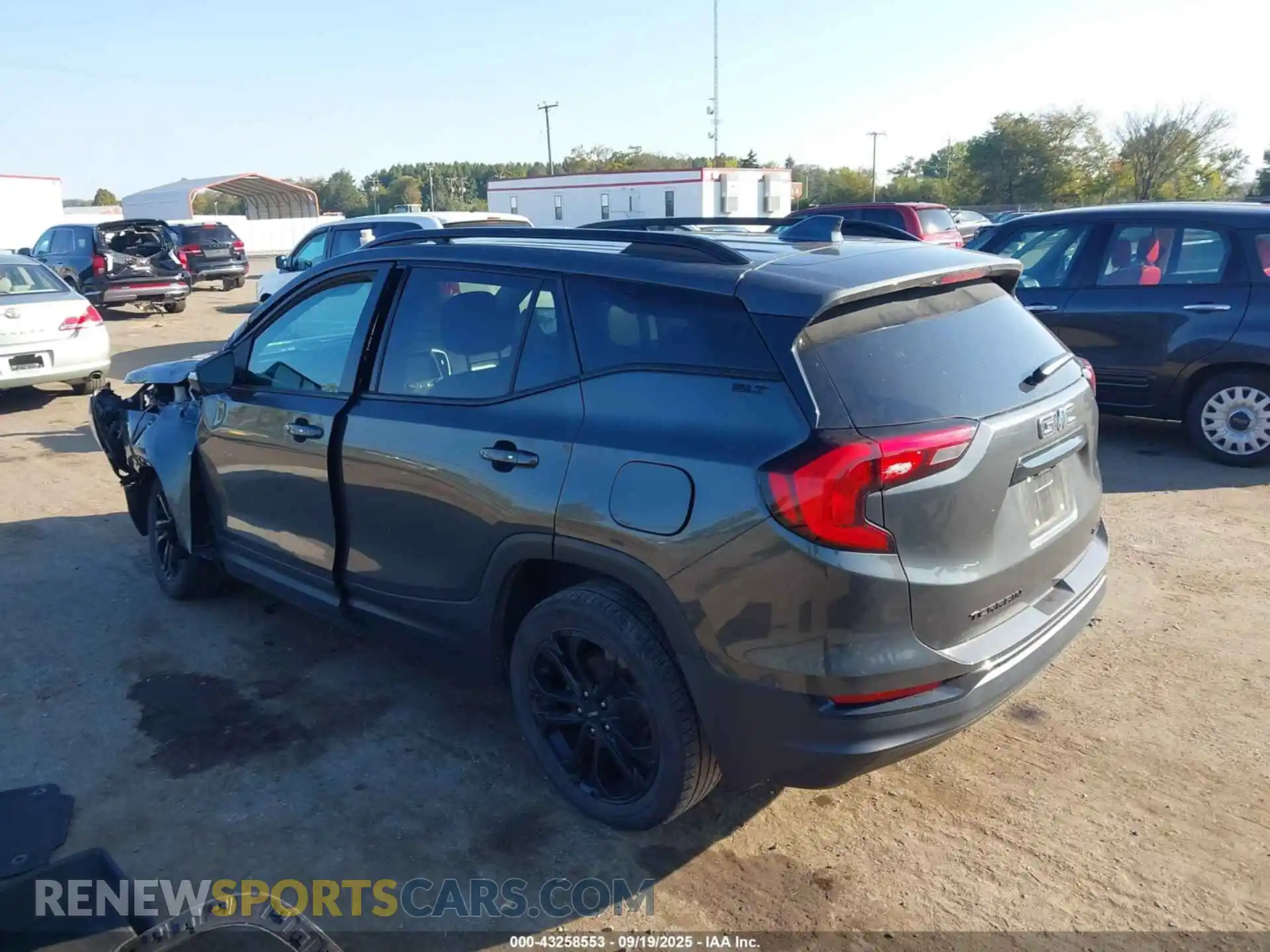 3 fotografías del automóvil dañado 3GKALVEV5ML373223 GMC TERRAIN 2021