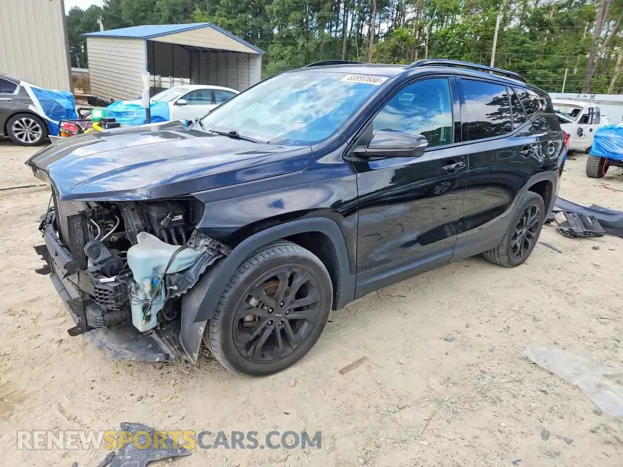 1 Photograph of a damaged car 3GKALVEV5ML400646 GMC TERRAIN 2021
