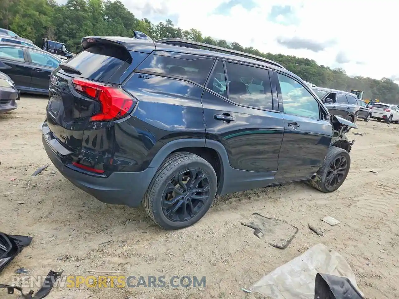 3 Photograph of a damaged car 3GKALVEV5ML400646 GMC TERRAIN 2021