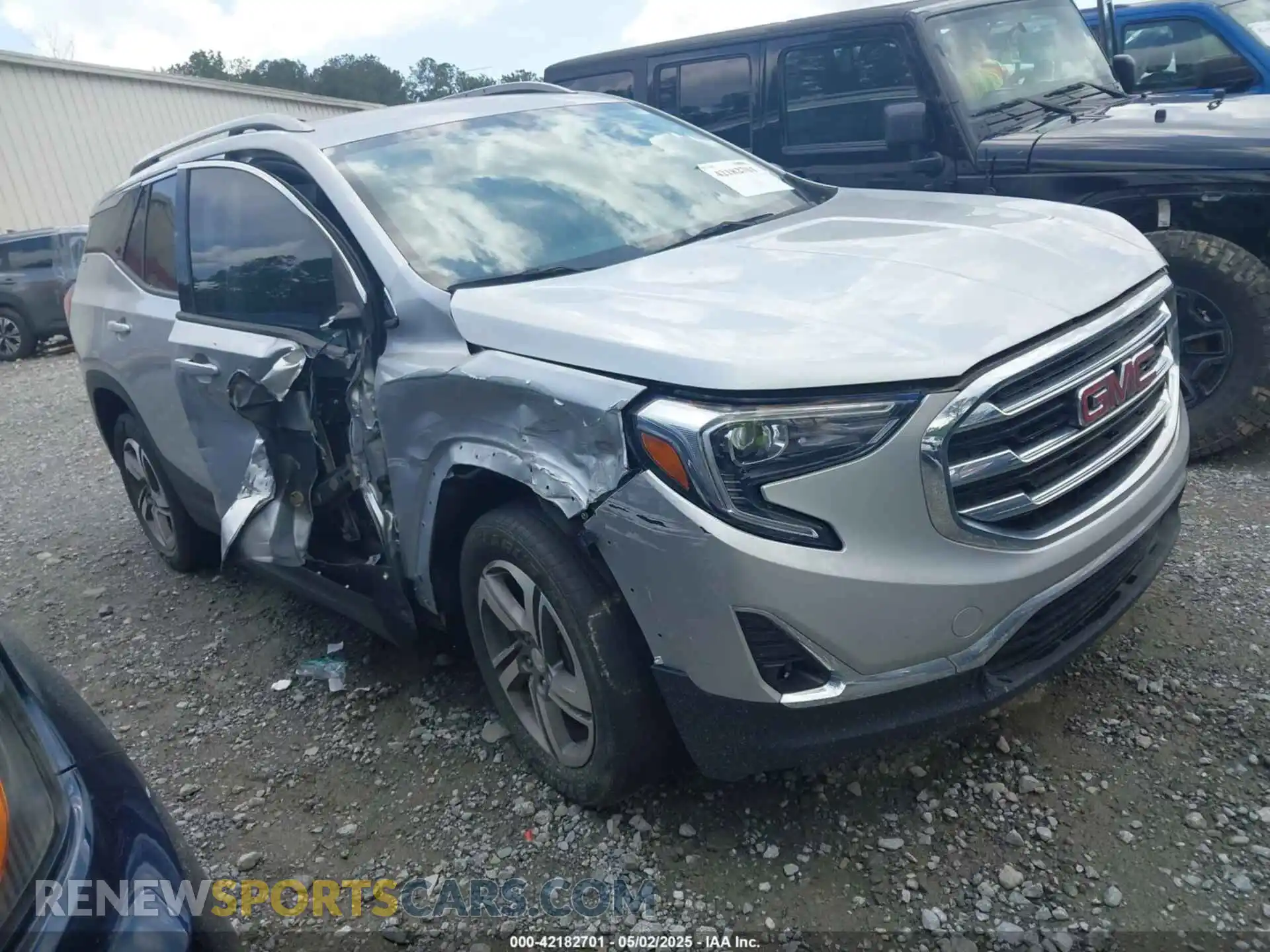 1 Photograph of a damaged car 3GKALVEV6ML301088 GMC TERRAIN 2021